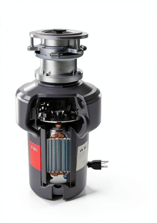Frigidaire Garbage Disposal Batch Feed Stainless Steel-3