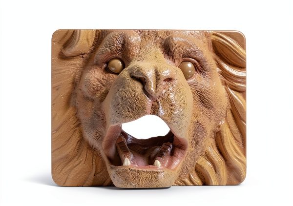 Lion Head Fountain Nozzle Outdoor Garden Water Feature-4