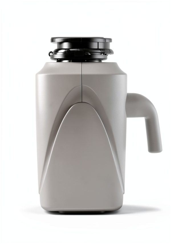 Lefton Garbage Disposal Gray Stainless Steel Efficient-2