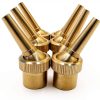 QLLUCKLY Brass Fountain Nozzle Gold Pond Pump Jet Spray-0