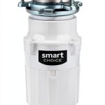 Smart Choice Garbage Disposal 1.25 HP Corded White-0