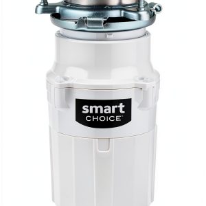 Smart Choice Garbage Disposal 1.25 HP Corded White-0