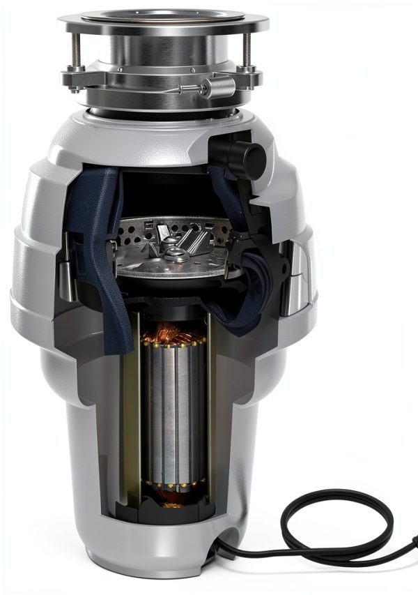 American Standard Garbage Disposal 1.25 HP Stainless Steel-3