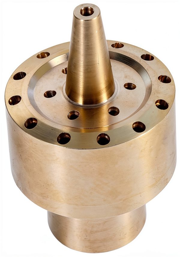 Garosa Brass Fountain Nozzle 12 Inch Porous Diffusion-6