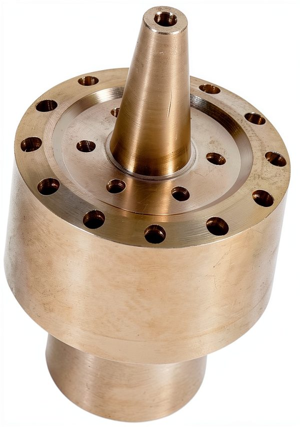 Garosa Brass Fountain Nozzle 12 Inch Porous Diffusion-3