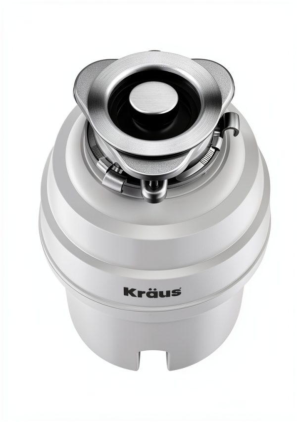 Kraus Garbage Disposal 1 HP Stainless Steel Quiet-1