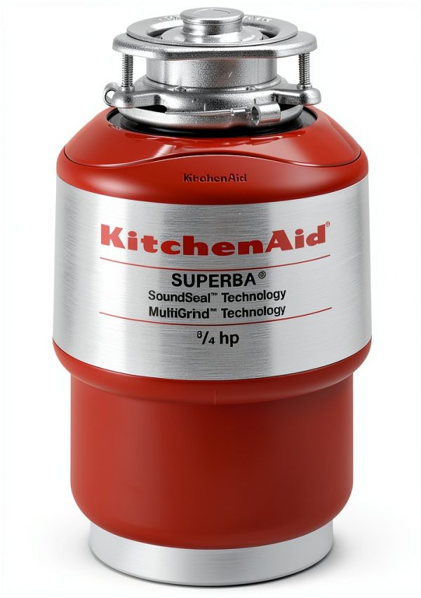 KitchenAid Garbage Disposal 3/4 HP Motor Red W10156761-0