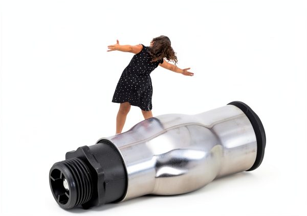 Akozon Stainless Steel Pond Pump Nozzle Foam Jet Fountain-1