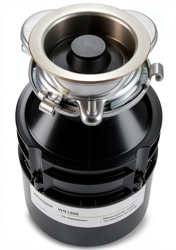 Whirlpool Garbage Disposal 12 HP Motor Black 84211601-1