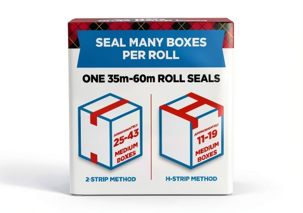 Scotch Heavy Duty Packing Tape 6-Pack Dispenser Shipping-2