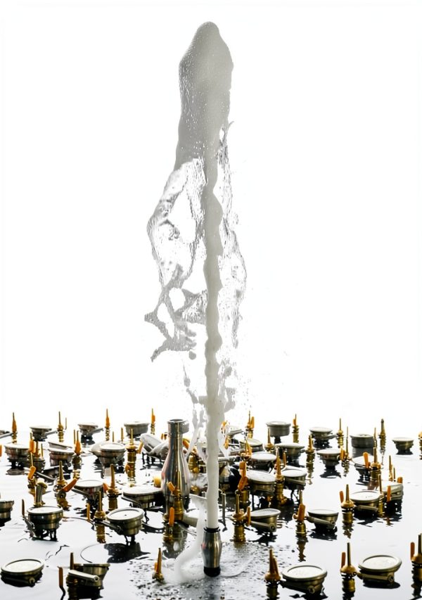 Yosoo Fountain Frothy Nozzle Stainless Steel Rust Resistant-1