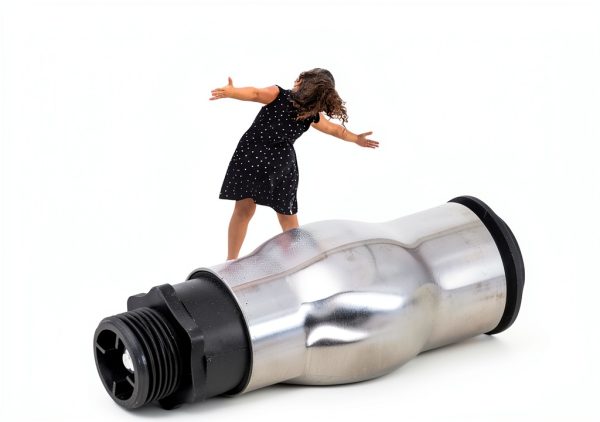 Fdit Pond Pump Nozzle Stainless Steel Champagne Foam Jet-2