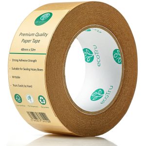 Ecoliving Kraft Packing Tape Biodegradable Strong Adhesive-0