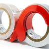 DowDew Clear Packaging Tape 2 Rolls Dispenser Strong-1