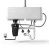 WASTEMAID Garbage Disposal Stainless Steel 0.5 HP Black-4