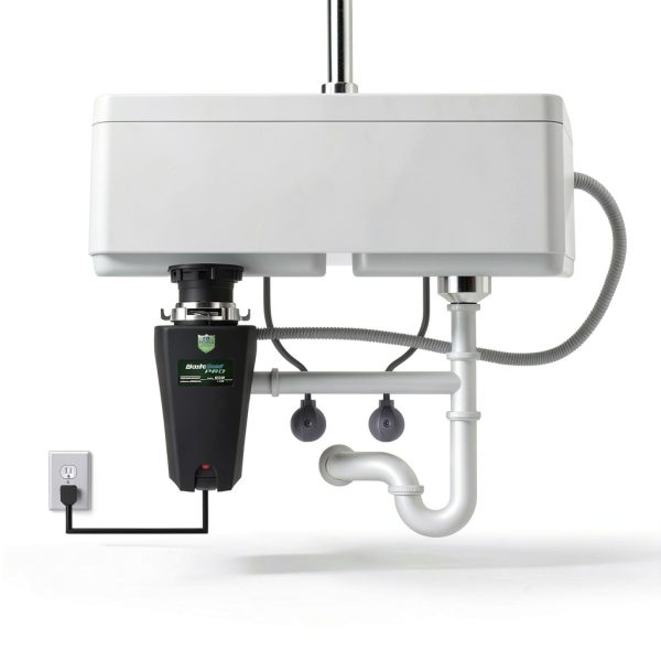 WASTEMAID Garbage Disposal Stainless Steel 0.5 HP Black-4