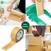Ecoliving Kraft Packing Tape Biodegradable Strong Adhesive-5