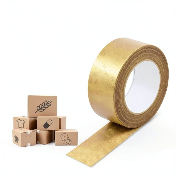 Lichamp Kraft Paper Tape Writable Eco Friendly Packaging-2
