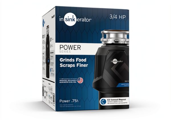 InSinkErator Garbage Disposal 075HP Compact Quiet Kitchen-10