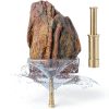 Haofy Brass Pond Nozzle Double Trumpet Fountain Water-1