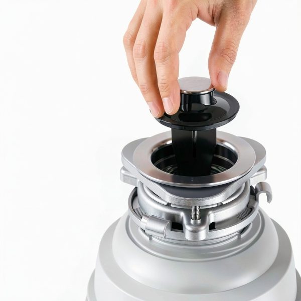 Kraus Garbage Disposal 1 HP Stainless Steel Quiet-2