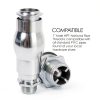 AURA LIFE Stainless Steel Pond Pump Nozzle Adjustable Heavy-3