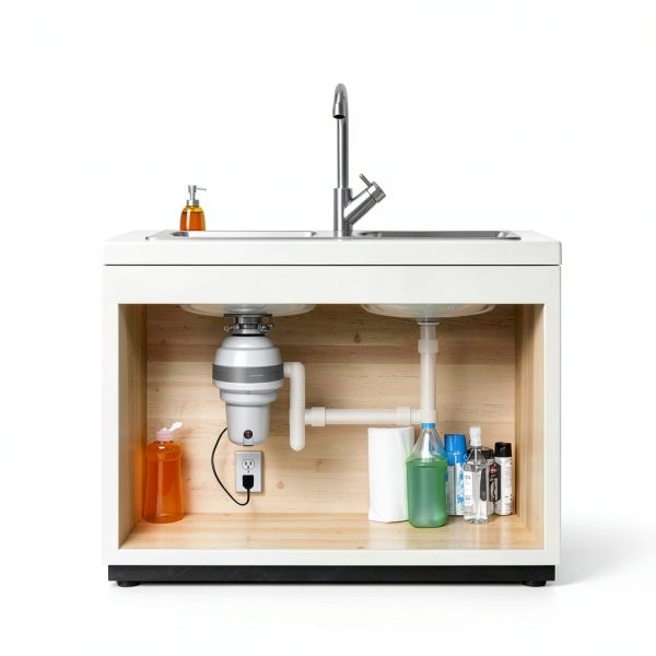 American Standard Garbage Disposal 1.25 HP Stainless Steel-6