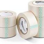 Amazon Basics Packing Tape Clear Strong Water Resistant 6-0
