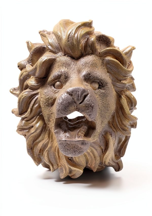 Lion Head Fountain Nozzle Outdoor Garden Water Feature-8