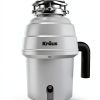 Kraus Garbage Disposal 1 HP Stainless Steel Quiet-7