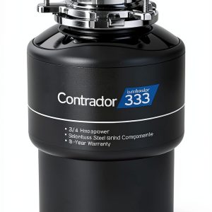 InSinkErator Garbage Disposal Black Model CNTR333 Dimensions-0