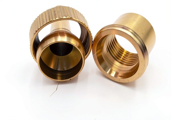 QLLUCKLY Brass Fountain Nozzle Gold Pond Pump Jet Spray-3