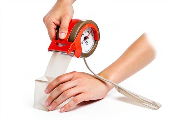 Mr Pen Brown Packing Tape Water Resistant Dispenser Gun-3