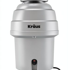 Kraus Garbage Disposal 1 HP Stainless Steel Quiet-0