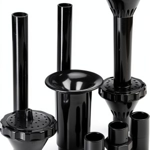 PENCK Fountain Nozzle Black Plastic 2in Model FN-55-0