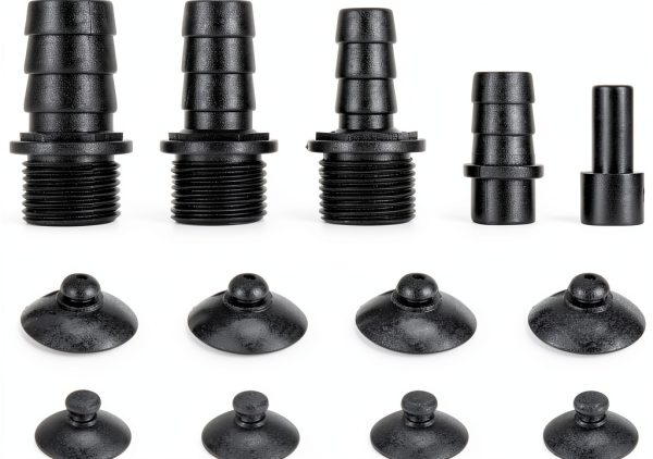 Pond Pump Nozzle CWKJTOP Black Rubber Submersible-0