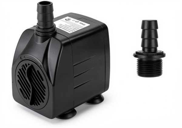 Pond Pump Nozzle CWKJTOP Black Rubber Submersible-1