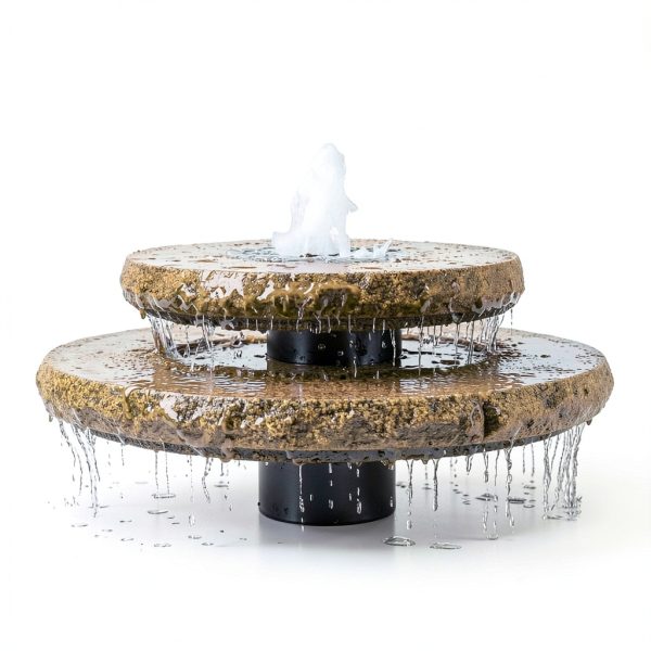 Patravious Brass Bubbling Fountain Nozzle Patio-4
