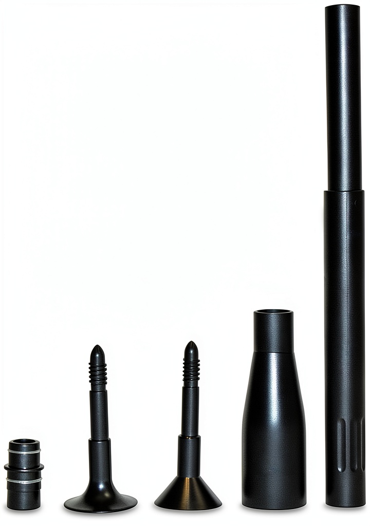 Installing Spaces Places Adjustable Fountain Nozzle Kit Black on a wooden garden bench