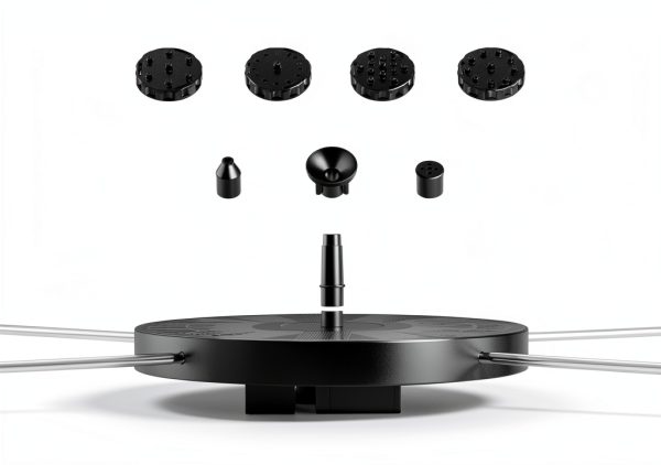 Solar Pond Pump AISITIN Black 2.5W Fountain Nozzle-7