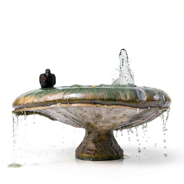 Patravious Brass Bubbling Fountain Nozzle Patio-3