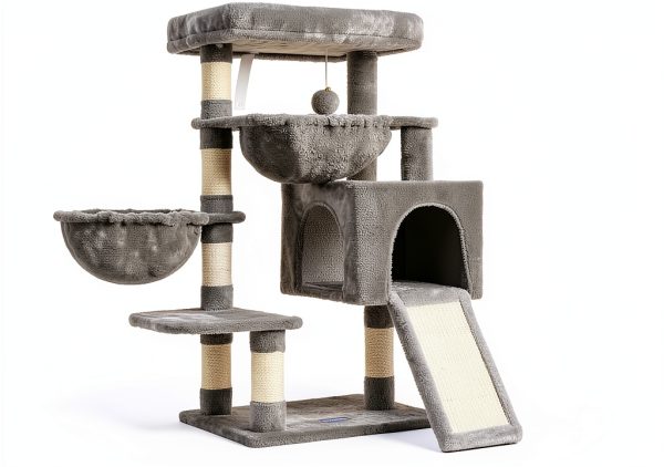 Cat Tree Hey-brother 35.4‑inch & 53.1‑inch Multi‑Color Sturdy Tower-2