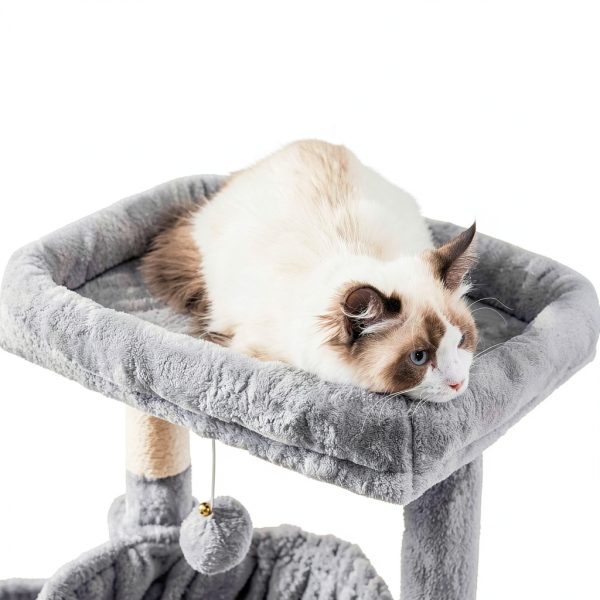 Cat Tree Hey-brother 35.4‑inch & 53.1‑inch Multi‑Color Sturdy Tower-3