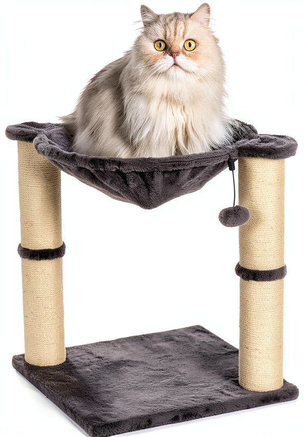 Amazon Basics Cat Condo Tower Hammock Sisal-0