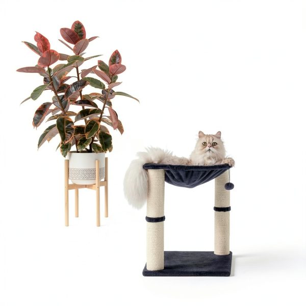 Amazon Basics Cat Condo Tower Hammock Sisal-3
